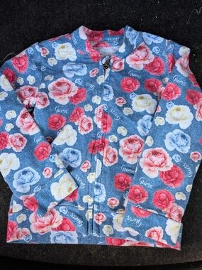 Guess Toddler Zip Up Track Style Jacket